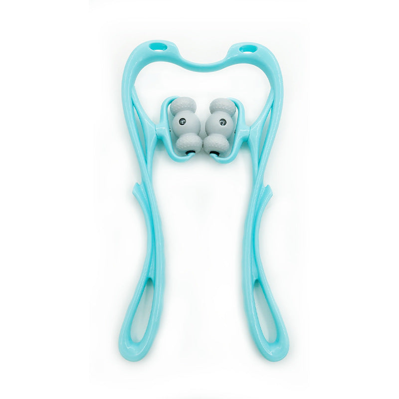 Neck Massager For Pain Relief Deep Tissue 360 Degree Neck Roller